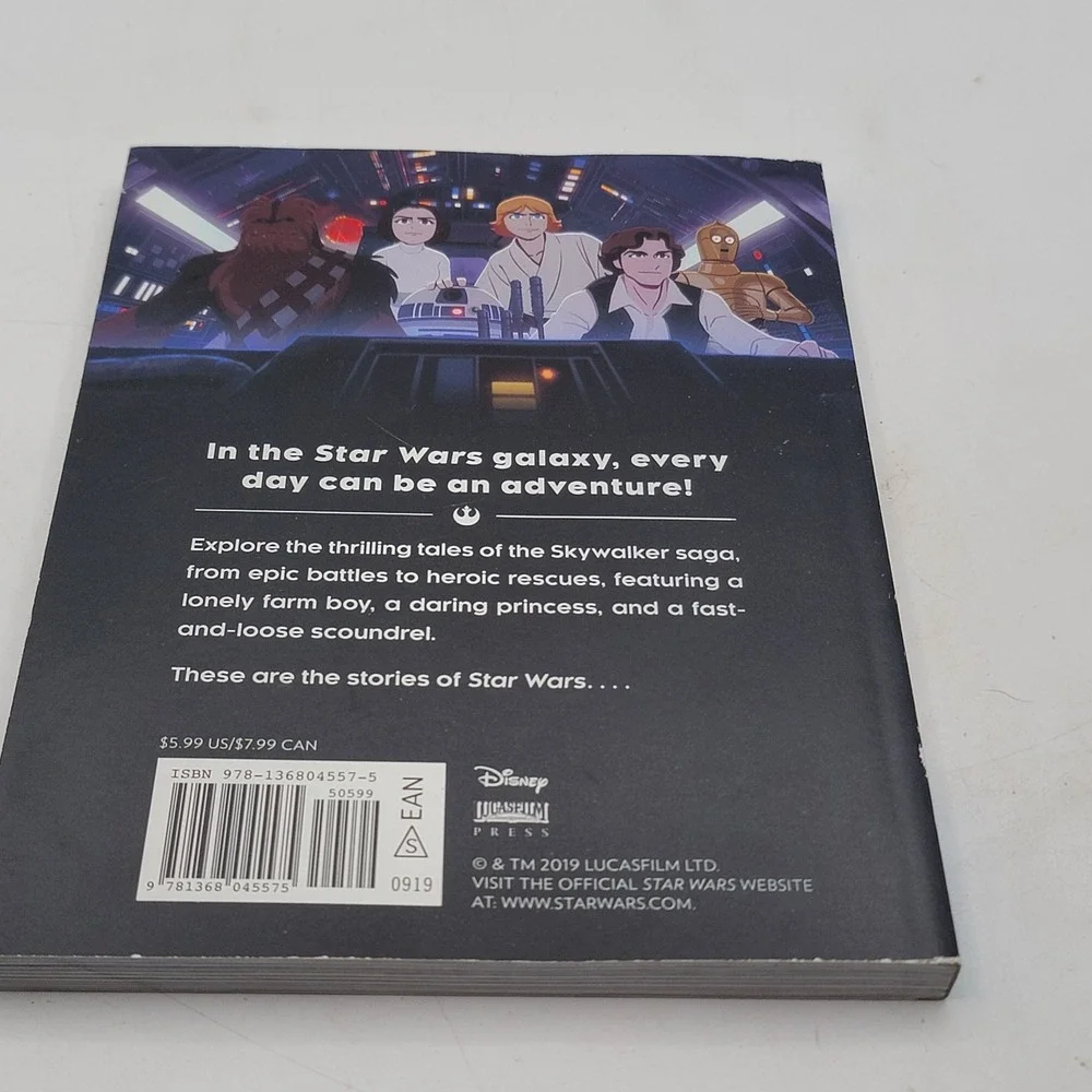 Disney Star Wars Galaxy of Adventures PB 2019 1st Print Skywalker Saga